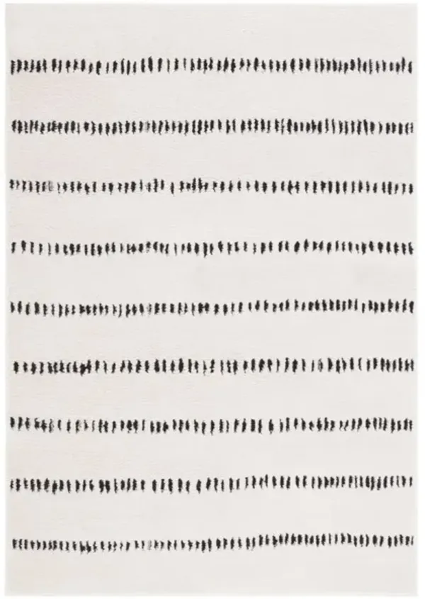 MELODY 114 Black 5'-3' X 7'-6' Medium Rectangle Rug