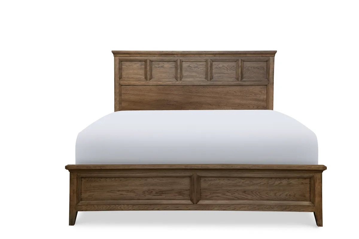 Forest Hills Complete Panel Bed Queen 50