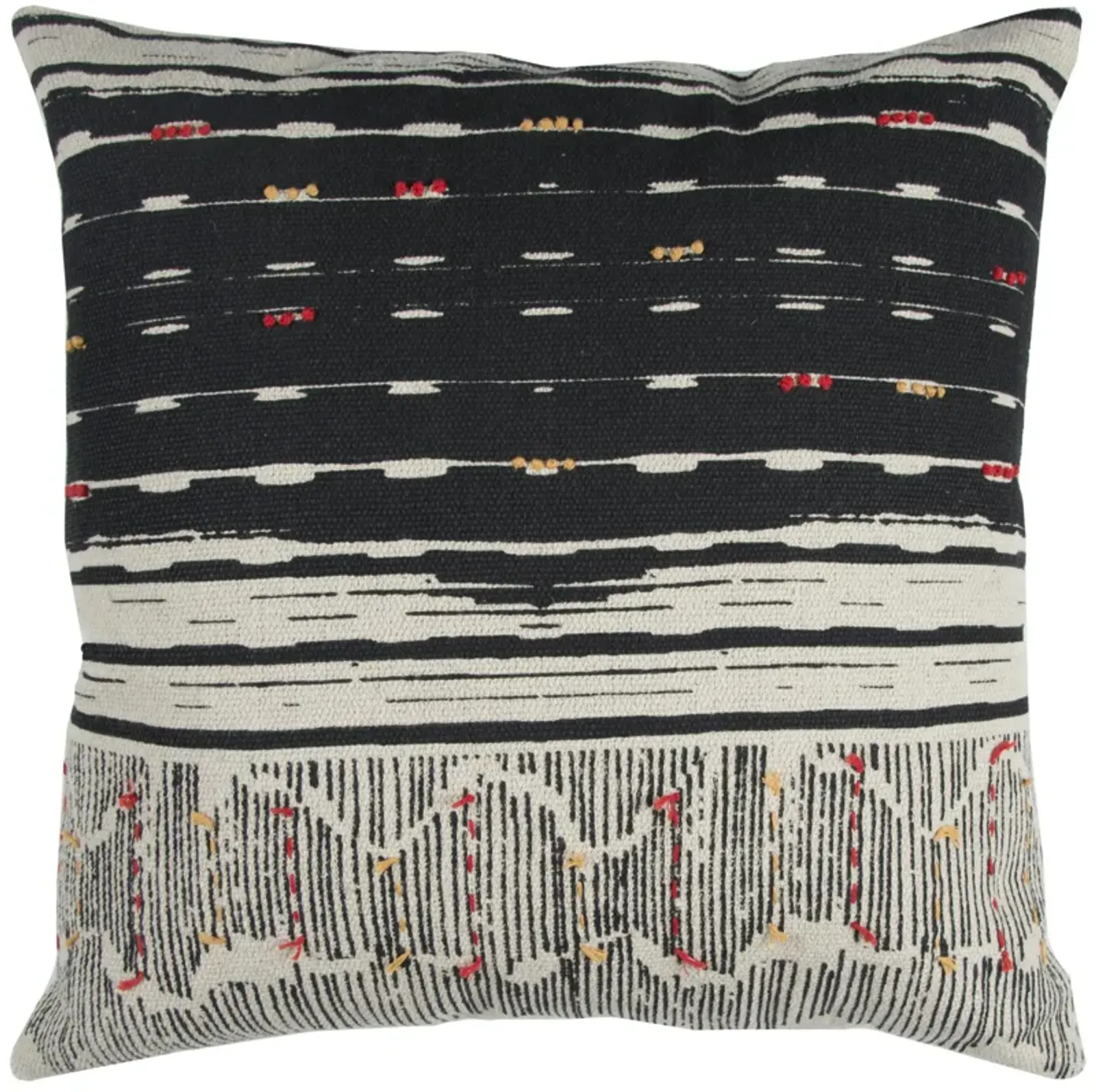 Stripe Black  Pillow