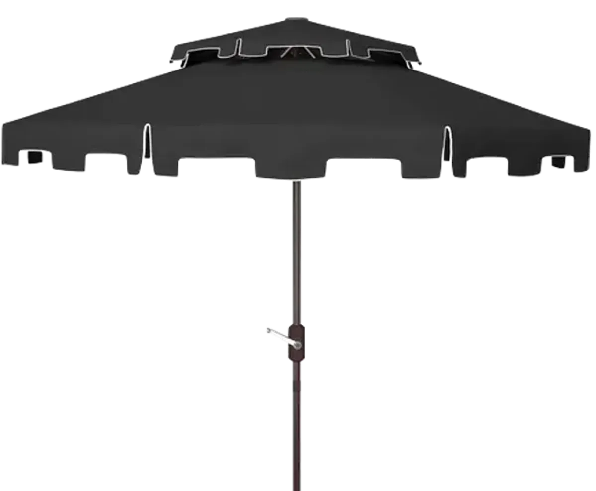 ZIMMERMAN 9FT DOUBLE TOP MARKET UMBRELLA