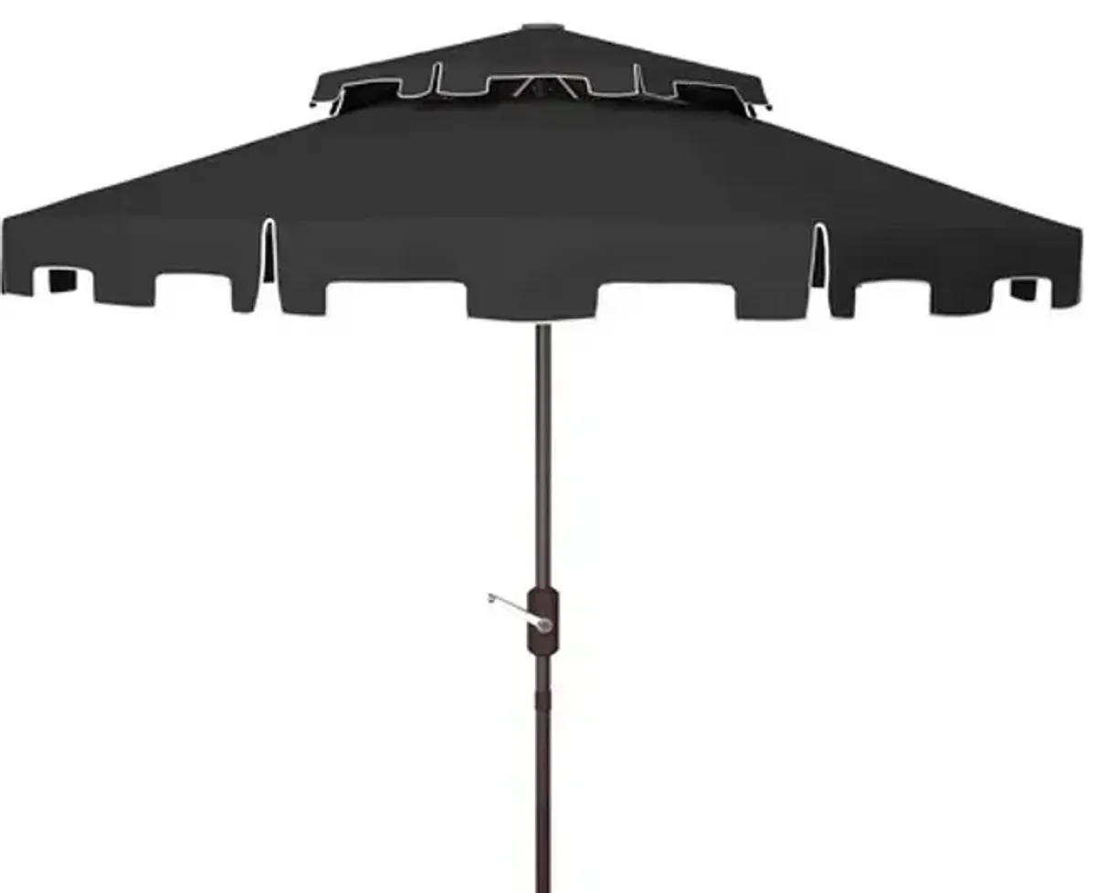 ZIMMERMAN 9FT DOUBLE TOP MARKET UMBRELLA