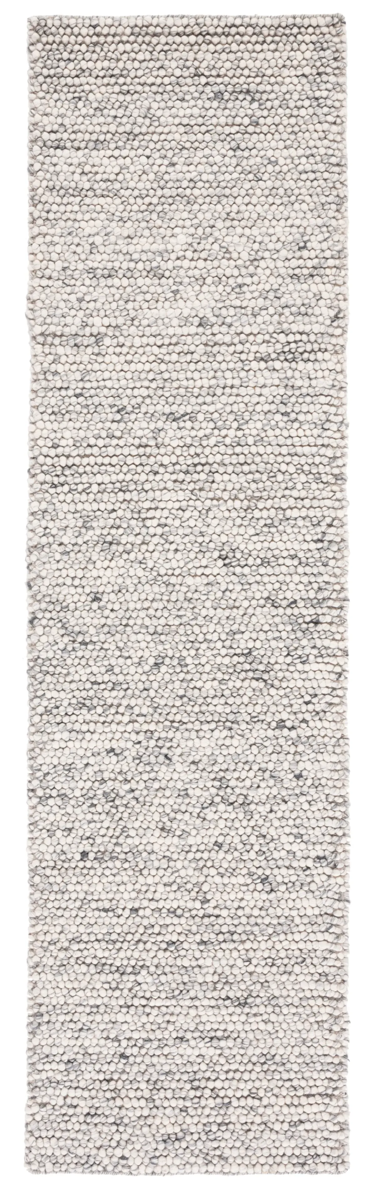 NATURA 620 LIGHT GREY  2'-3' x 18' Runner Rug