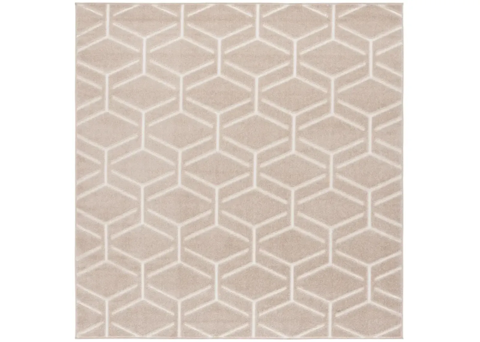 STELLA 107 BEIGE 6'-7' x 6'-7' Square Square Rug