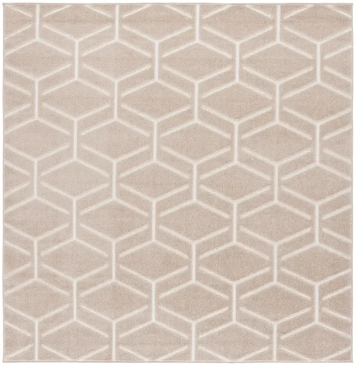 STELLA 107 BEIGE 6'-7' x 6'-7' Square Square Rug