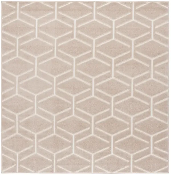 STELLA 107 BEIGE 6'-7' x 6'-7' Square Square Rug