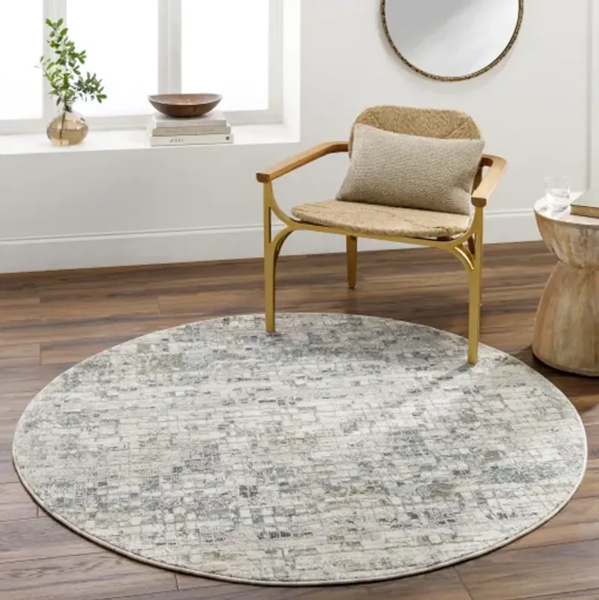 Dresden DRE-2304 2'7" x 10' Machine Woven Rug