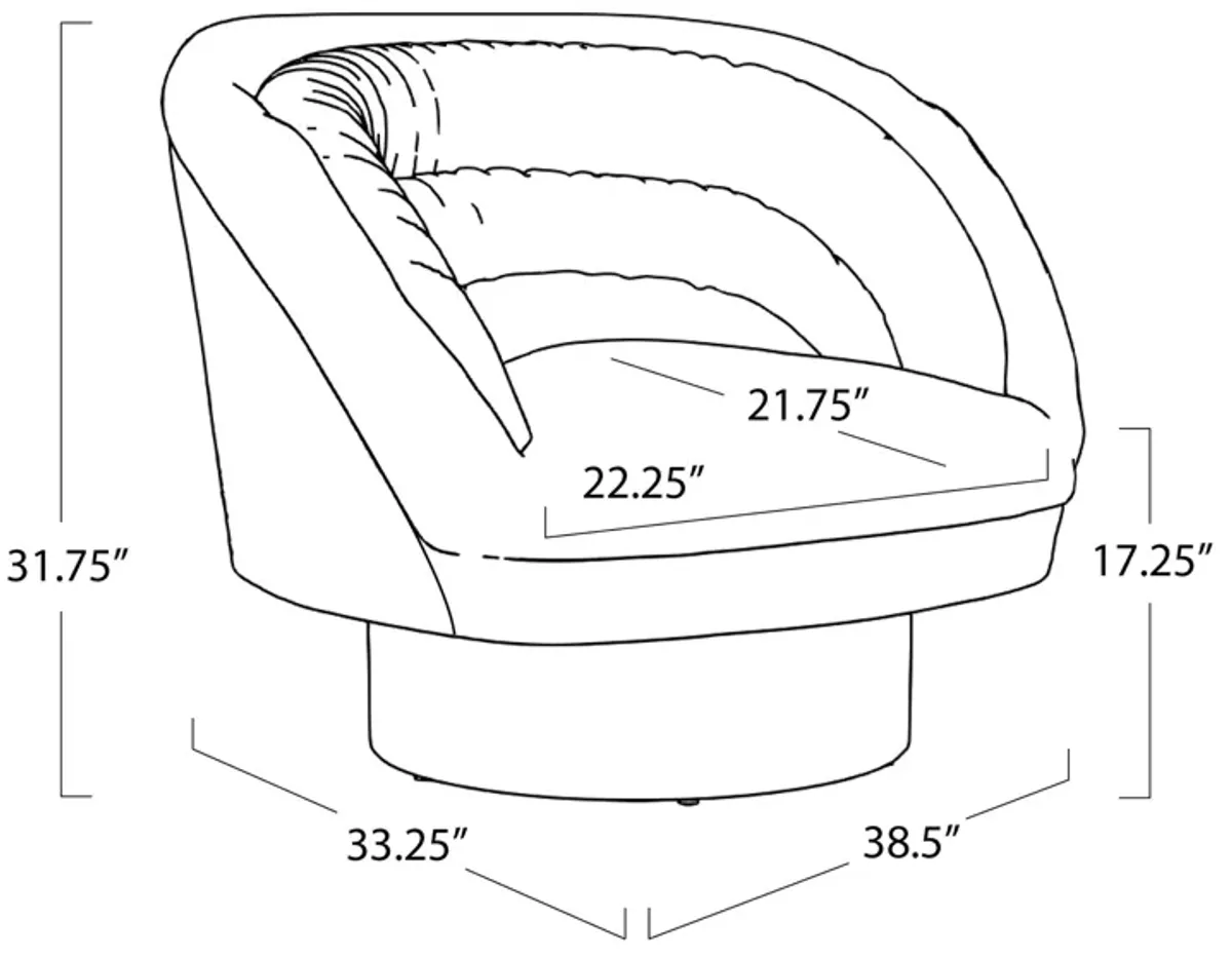 Gigi Chair (Boucle Faux Wool)