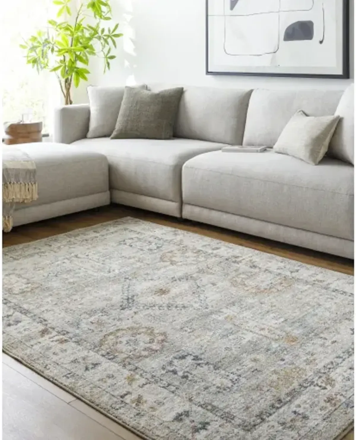 Beckham BCM-2315 6'7" x 9'6" Machine Woven Rug