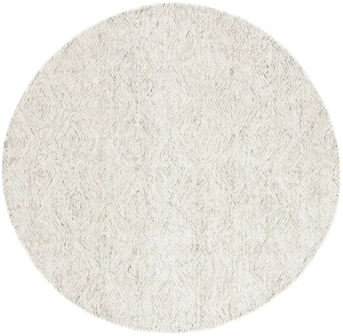 EBONY Hand Tufted 6' x 6' Round area rug