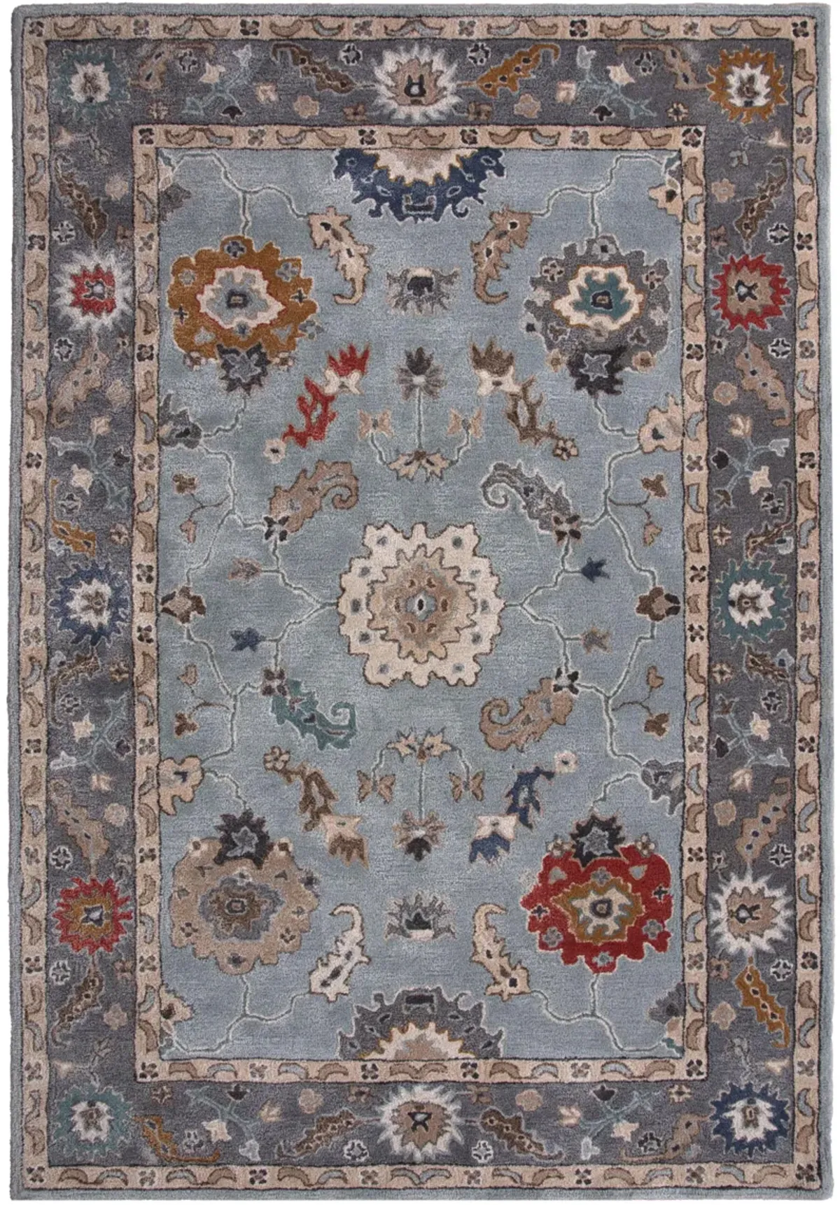 Sapphire Hand Tufted Cut pile 9'x12' Rug