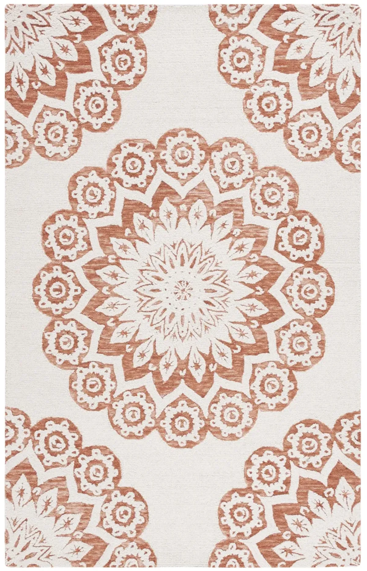 BLOSSOM Hand Tufted 4' x 6' area rug