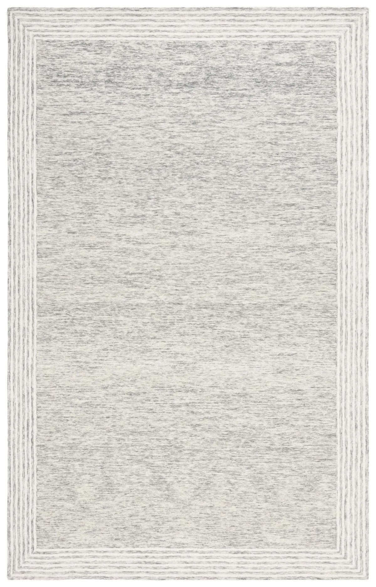 ABSTRACT Hand Tufted 4' x 6' area rug