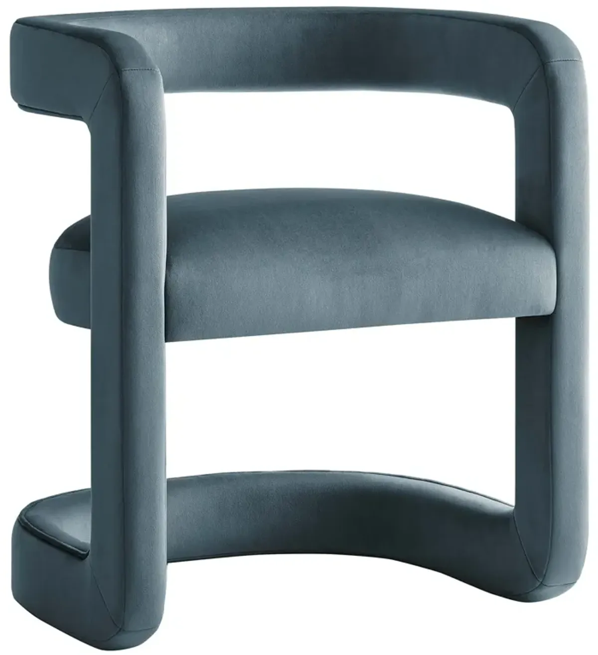Winslow Barrel Performance Velvet Dining Chair  by Modway