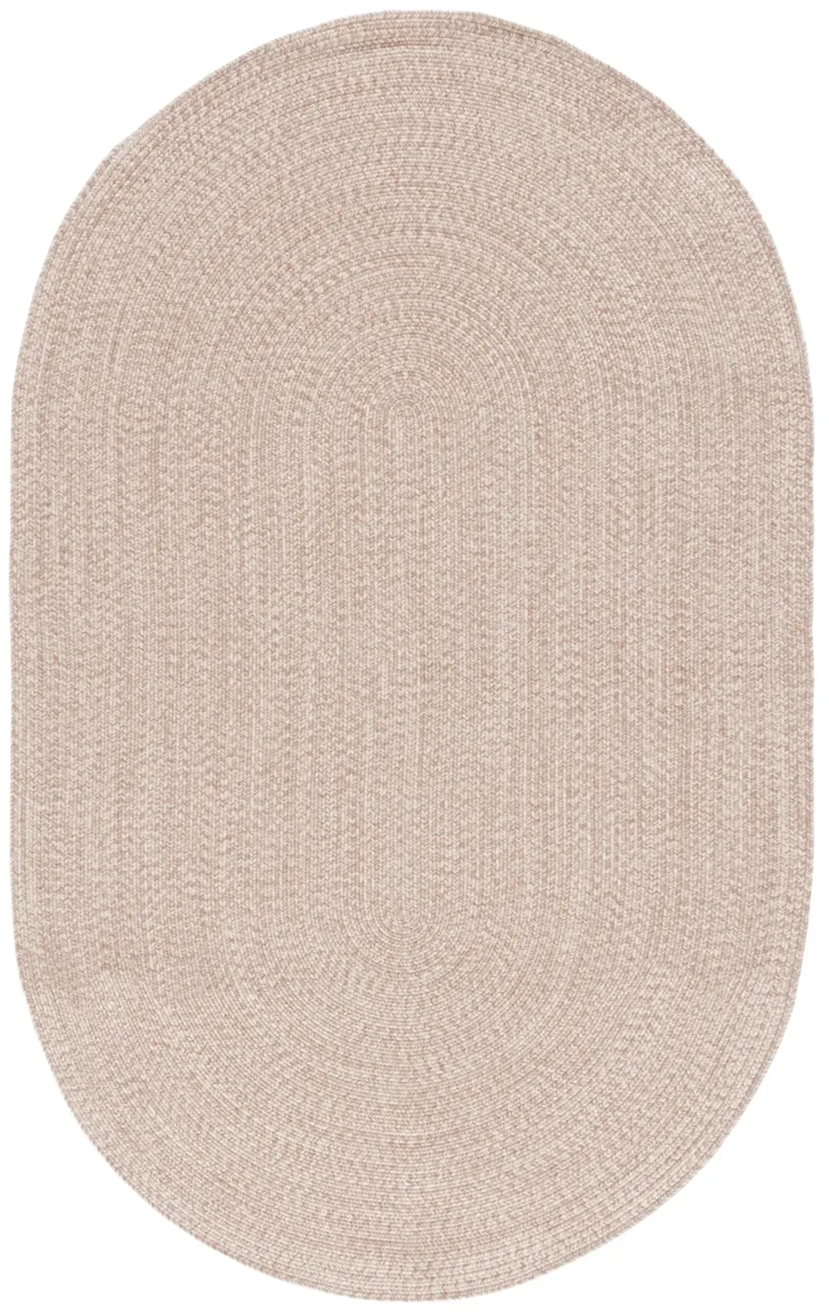 BRAIDED Hand Woven 9' x 12' Oval area rug