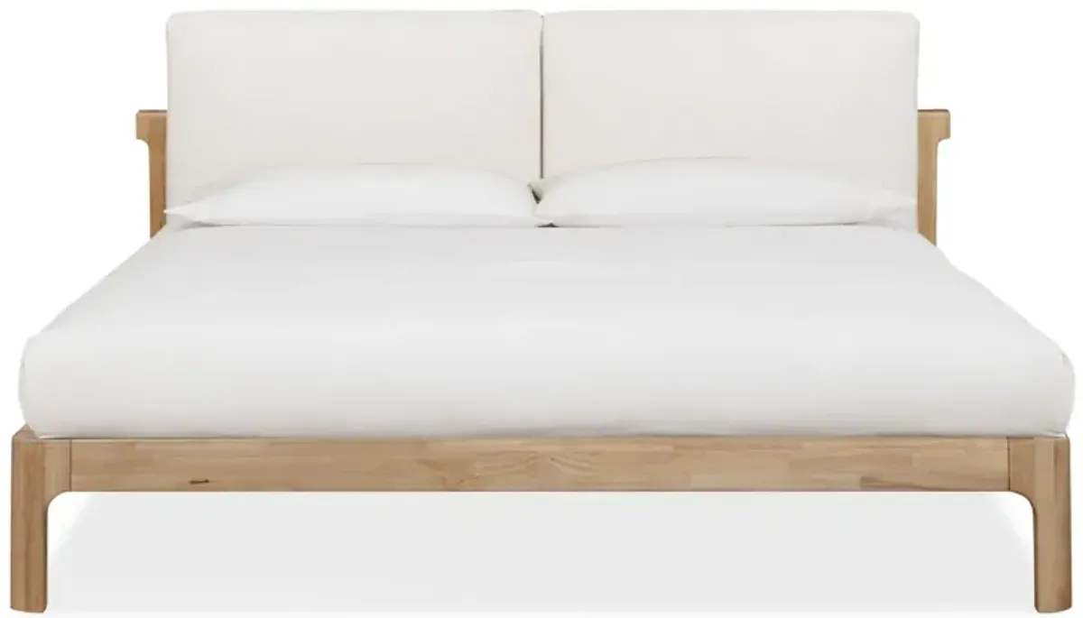 Furano Upholstered Two Cushion Platform Bed