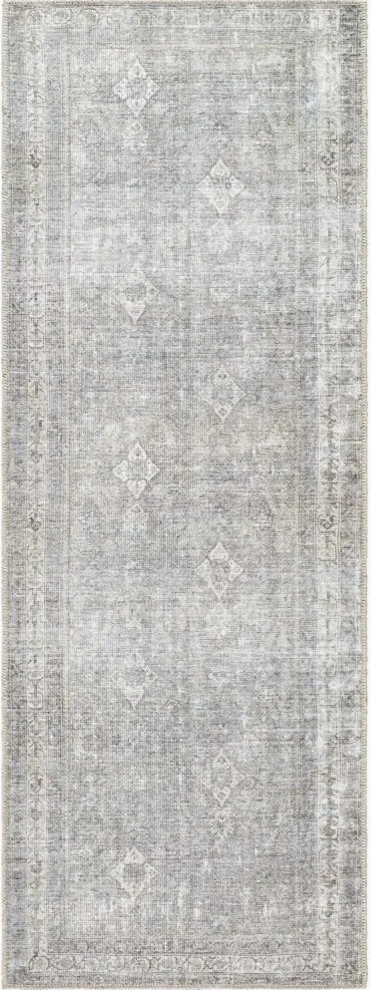 Kemer 2'7" x 7'3" Machine Woven Rug