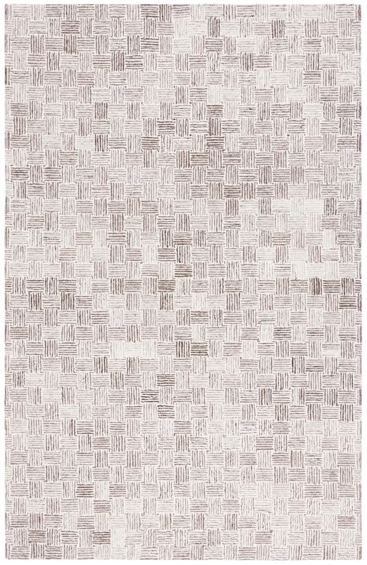 MICRO-LOOP Hand Tufted 4' x 6' area rug
