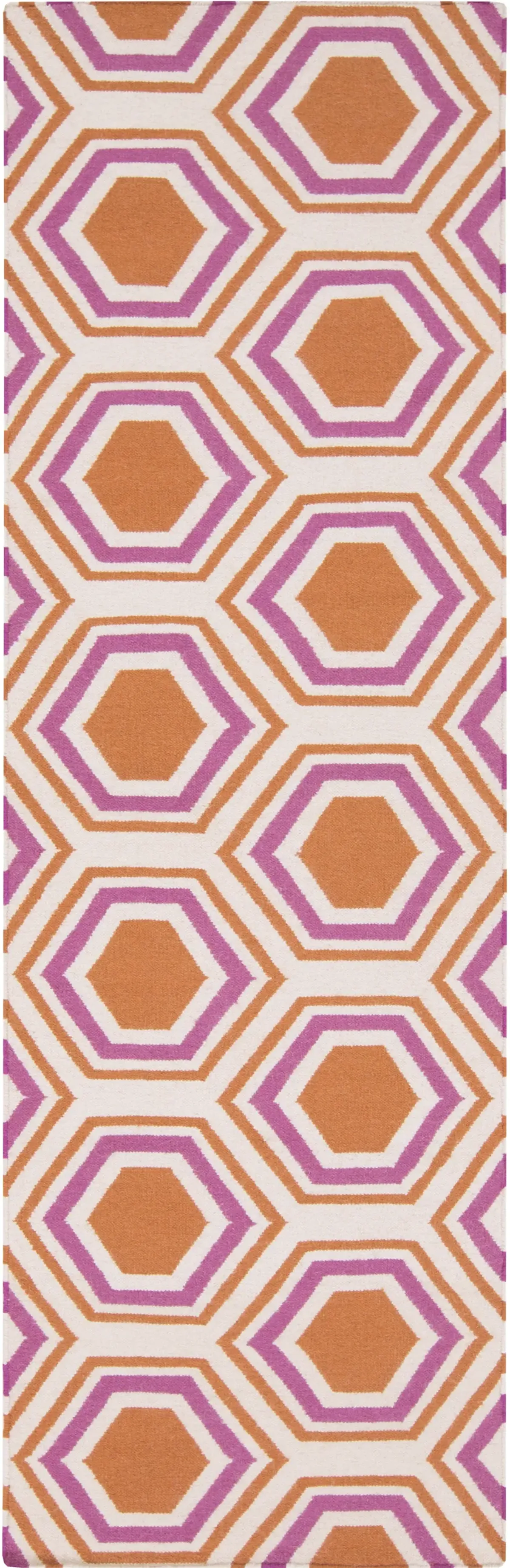 Fallon FAL-1100 2'6" x 8' Hand Made Rug