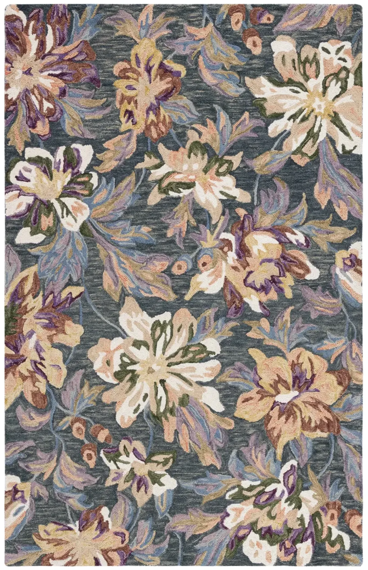 BLOSSOM Hand Tufted 4' x 6' area rug