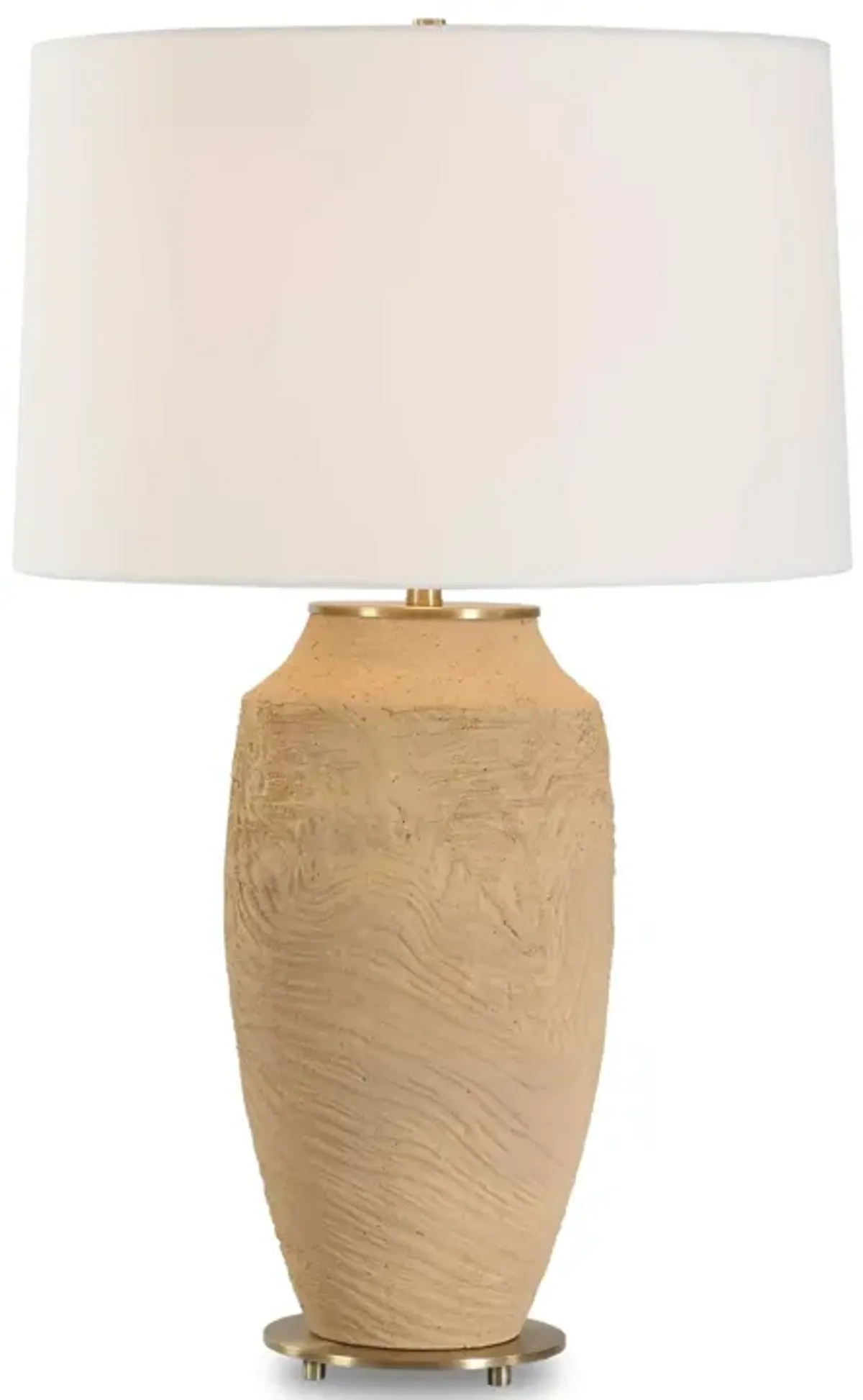 Sandstone Flow Terracotta Table Lamp