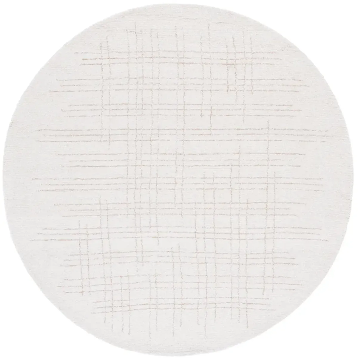 EBONY Hand Tufted 6' x 6' Round area rug