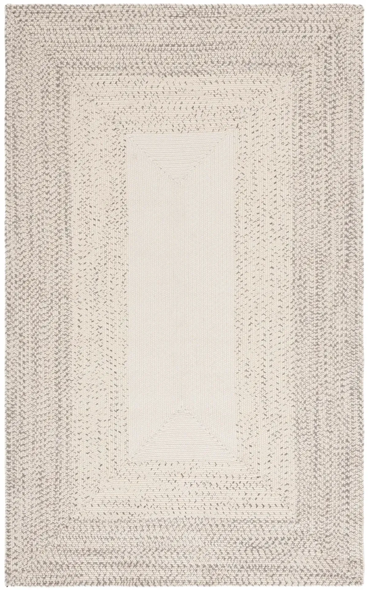 BRAIDED Hand Woven 4' x 6' area rug