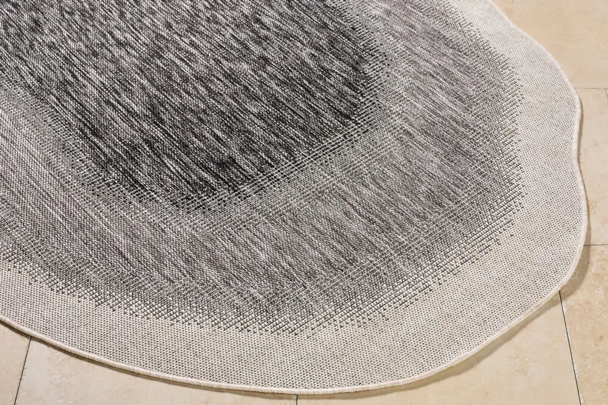 Miami Beach 6'7" x 9' Machine Woven Rug