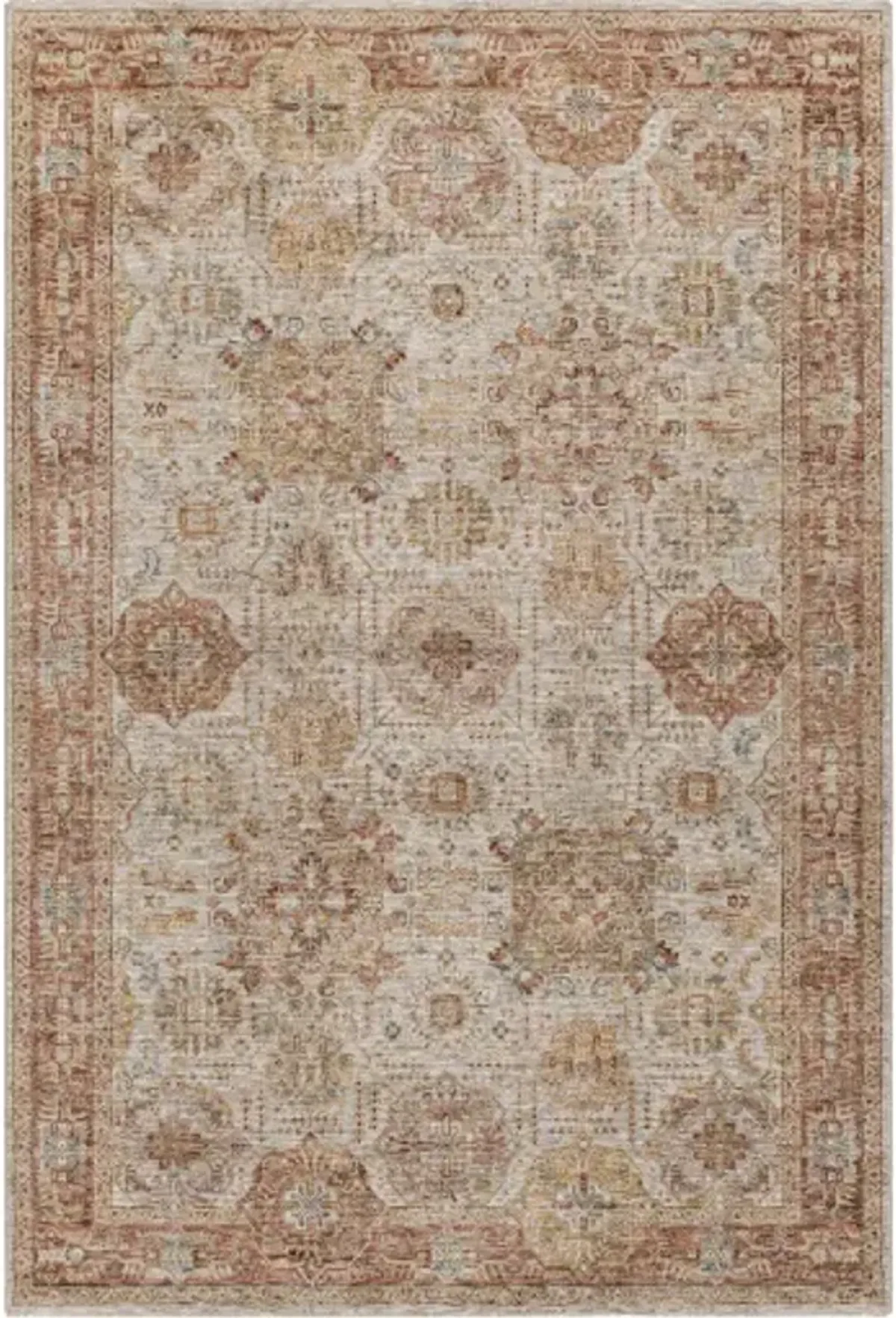 Naila IAL-2305 3'11" x 2'8" Machine Woven Rug