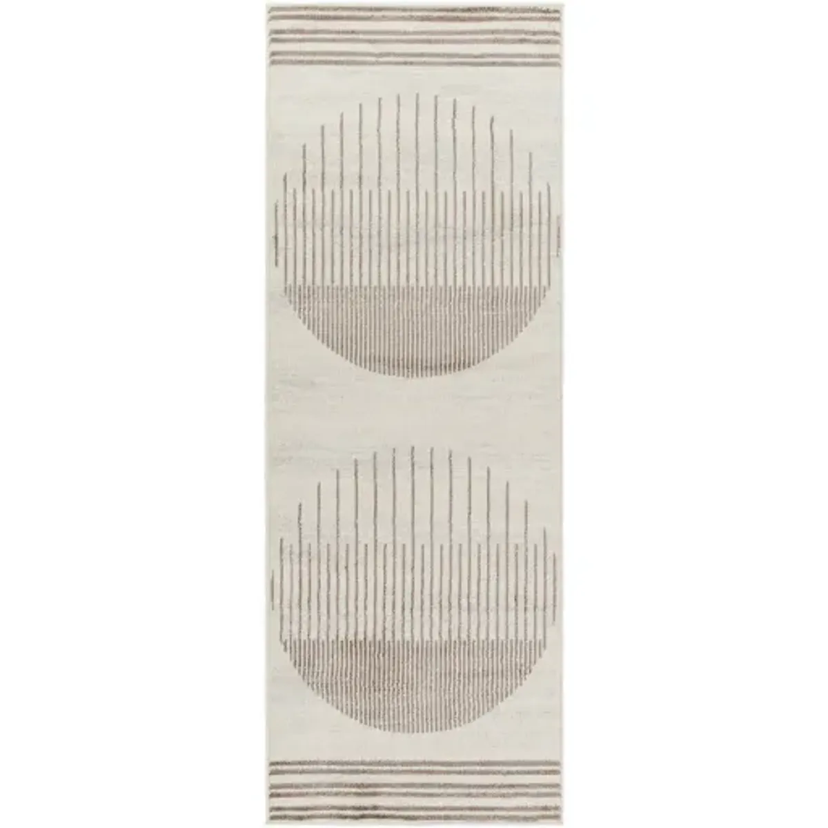 Floransa FSA-2370 6'7" x 6'7" Machine Woven Rug