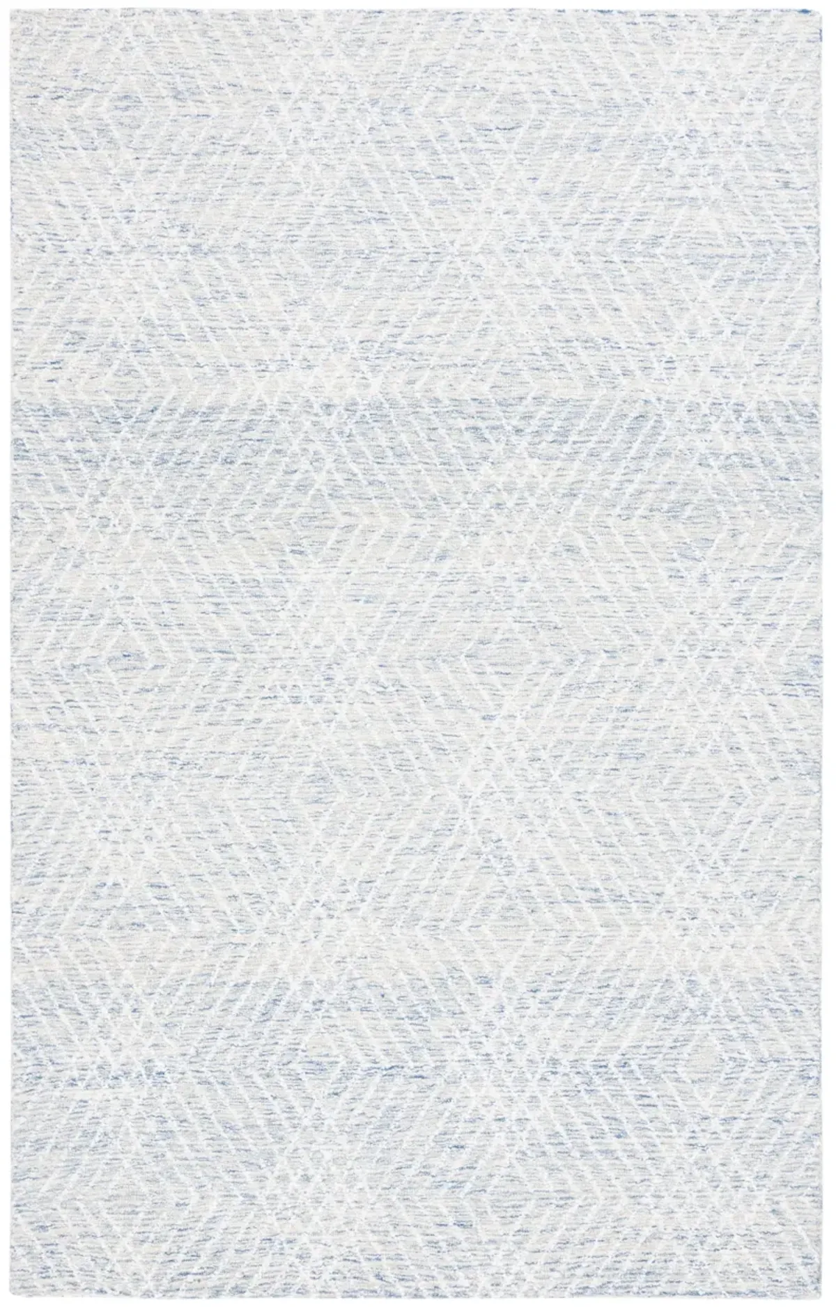 ABSTRACT Hand Tufted 4' x 6' area rug