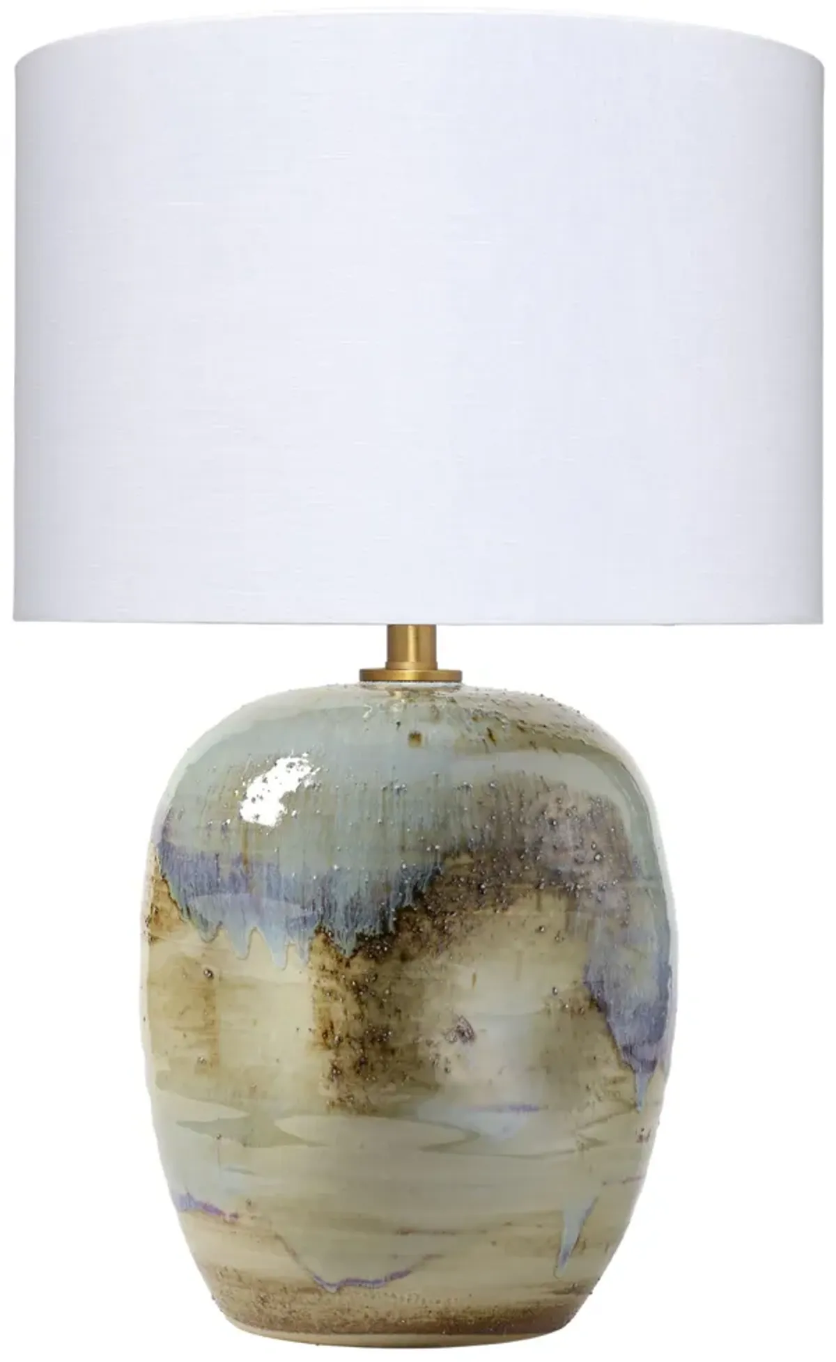 Salvador Ceramic Table Lamp with Linen Shade