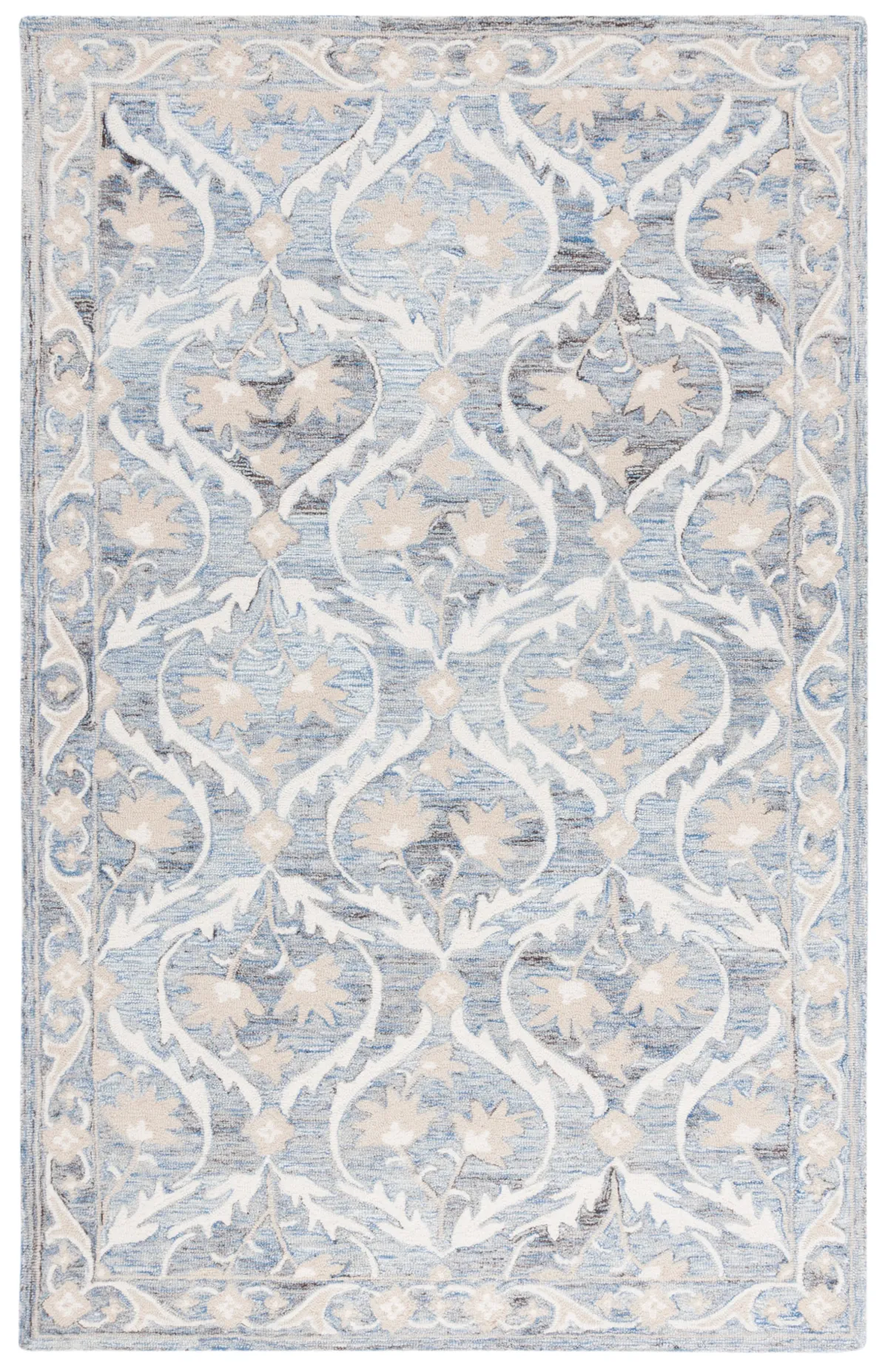BLOSSOM Hand Tufted 5' x 8' area rug