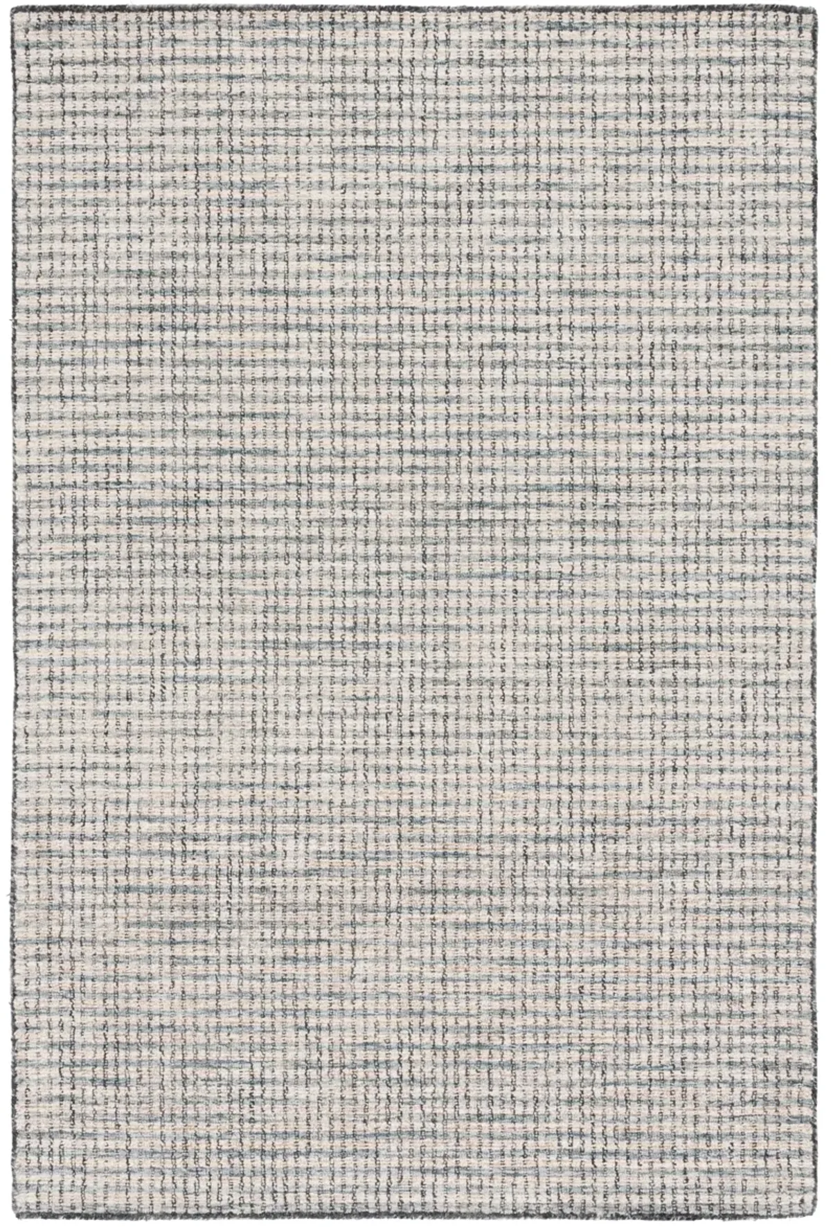 ABSTRACT Hand Tufted 5' x 8' area rug