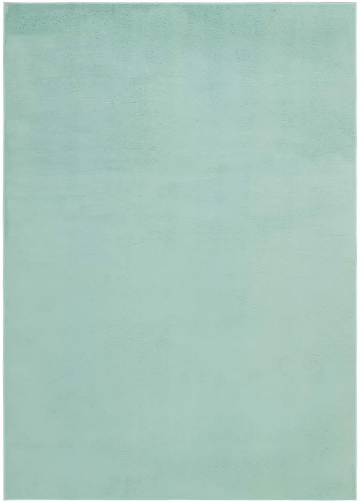 FAUX RABBIT FUR 100 SAGE 8' x 10' Large Rectangle Rug