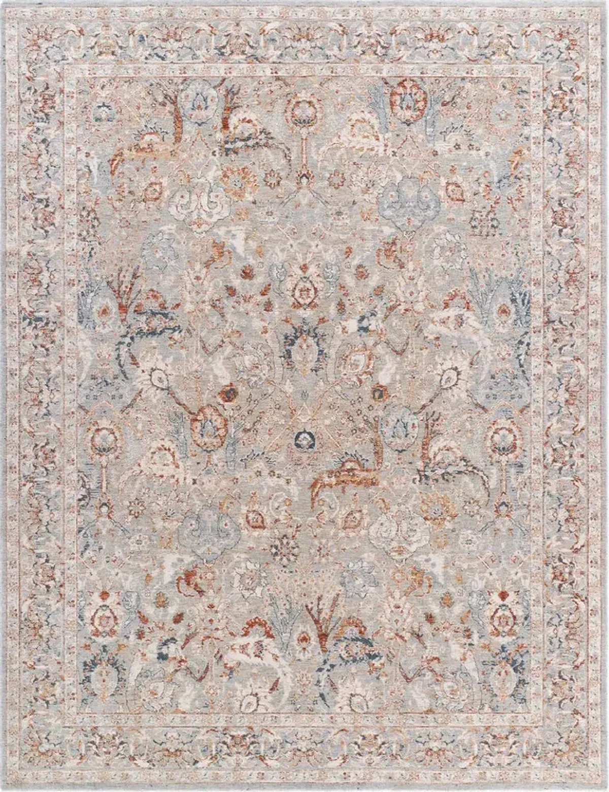 Poem 2'7" x 3'11" Machine Woven Rug