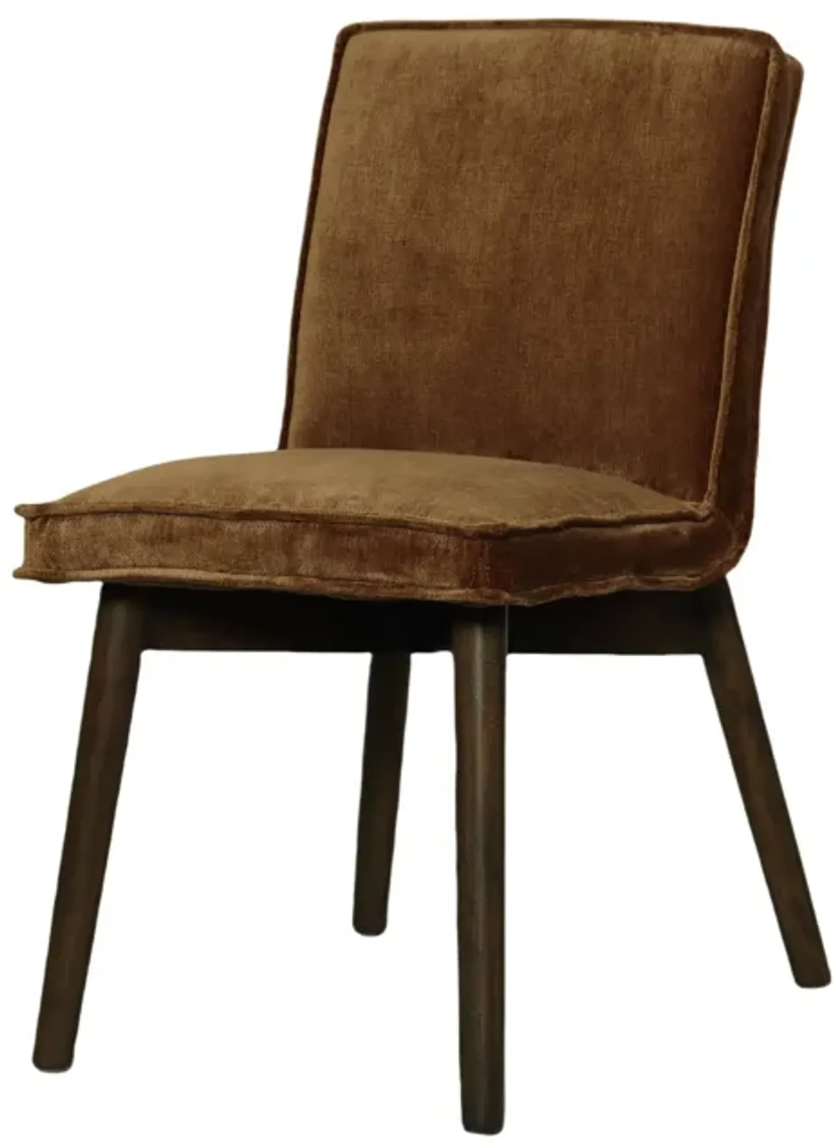 Franklyn Dining Chair - Distressed Velvet Bronze - Set of 2