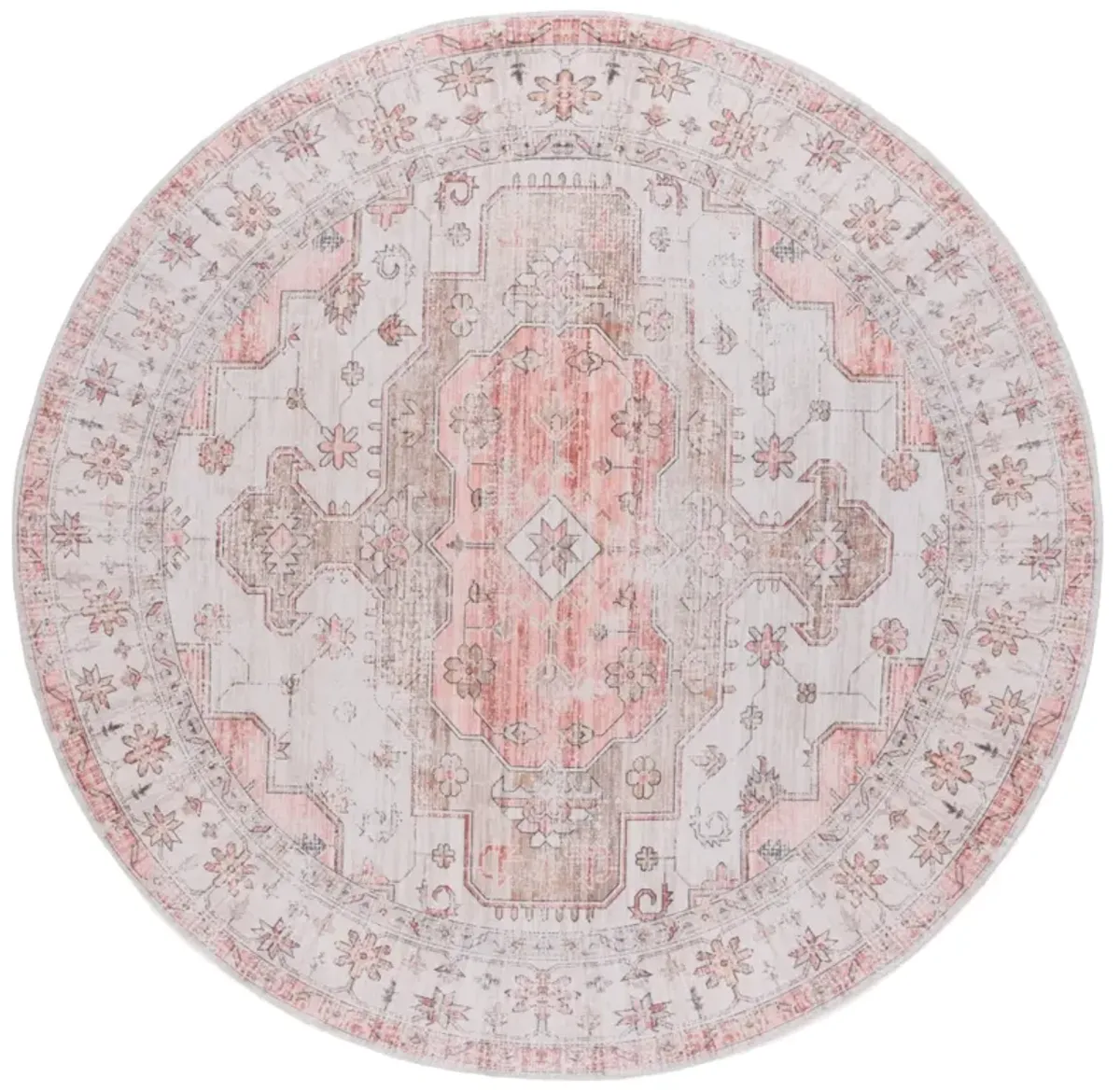 ARIZONA 241 BEIGE  6' x 6' Round Round Rug