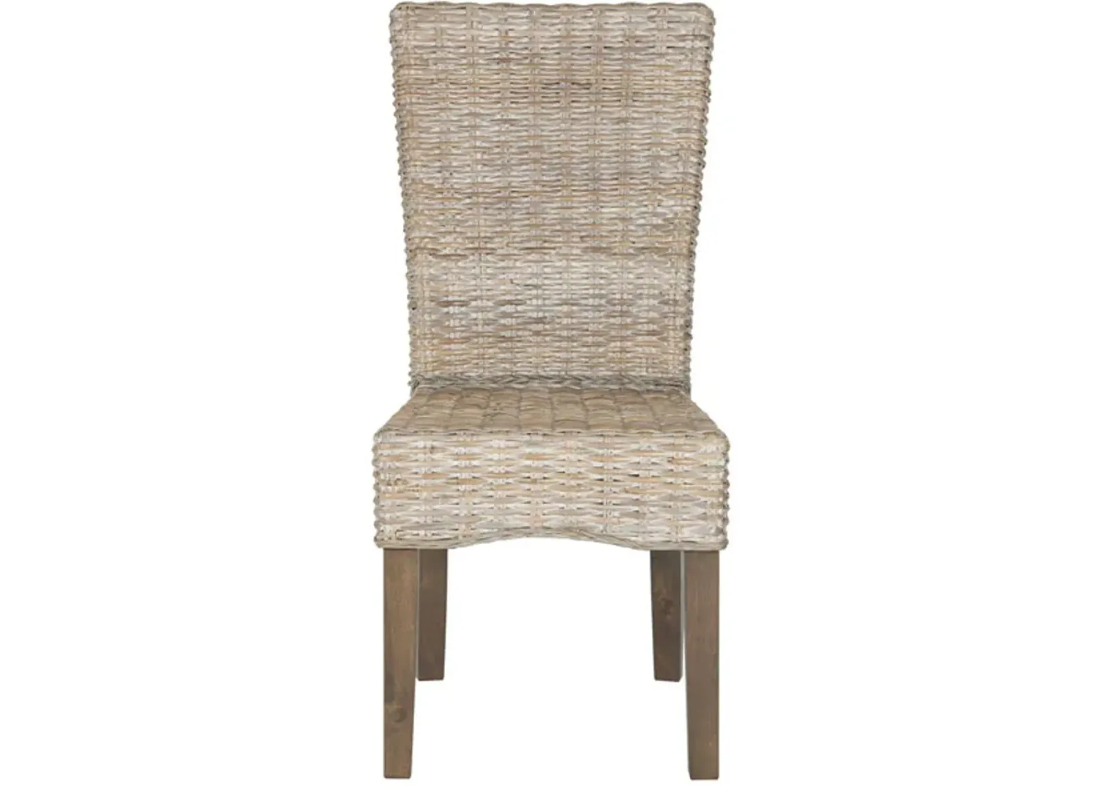 OZIAS 19''H WICKER DINING CHAIR - Set of 2