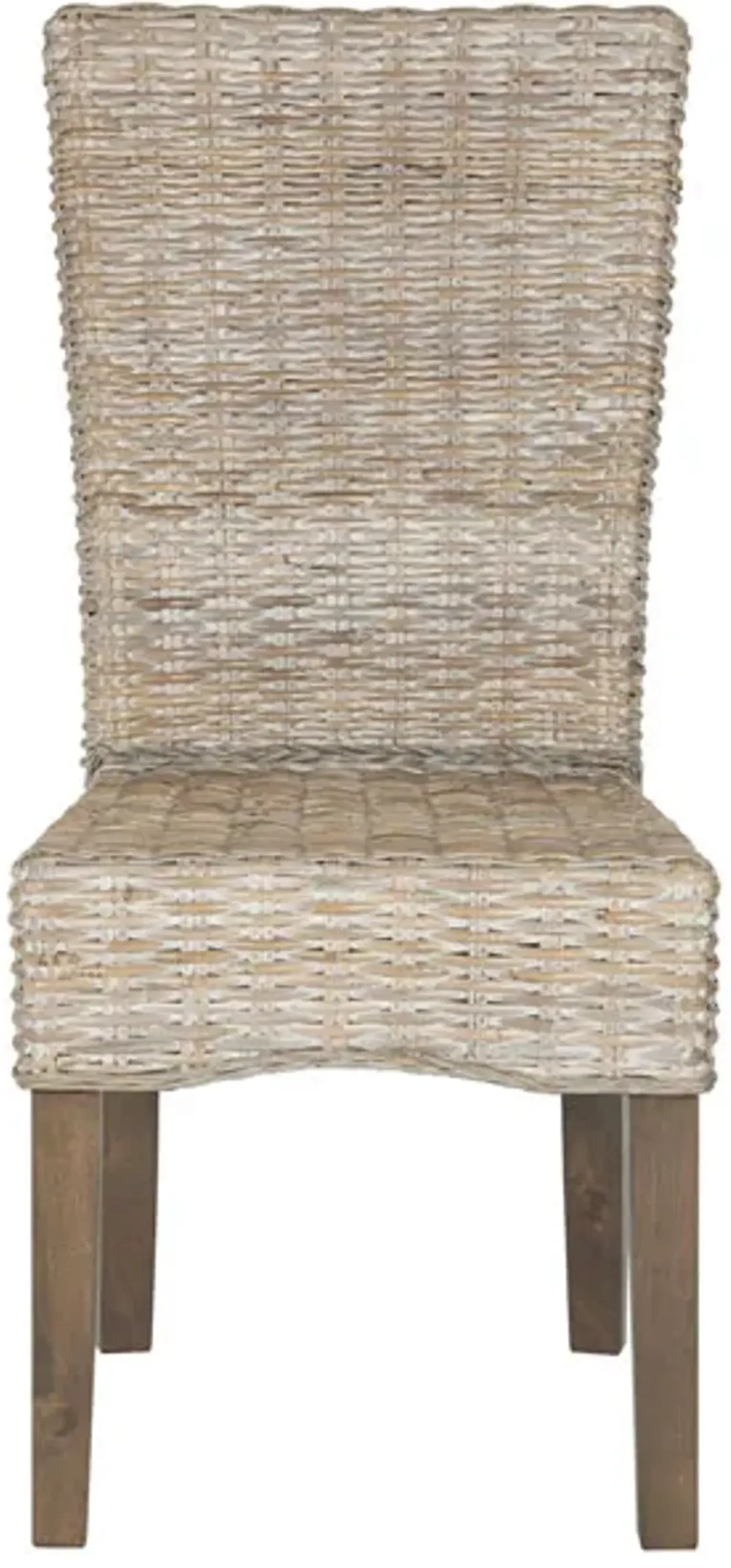 OZIAS 19''H WICKER DINING CHAIR - Set of 2