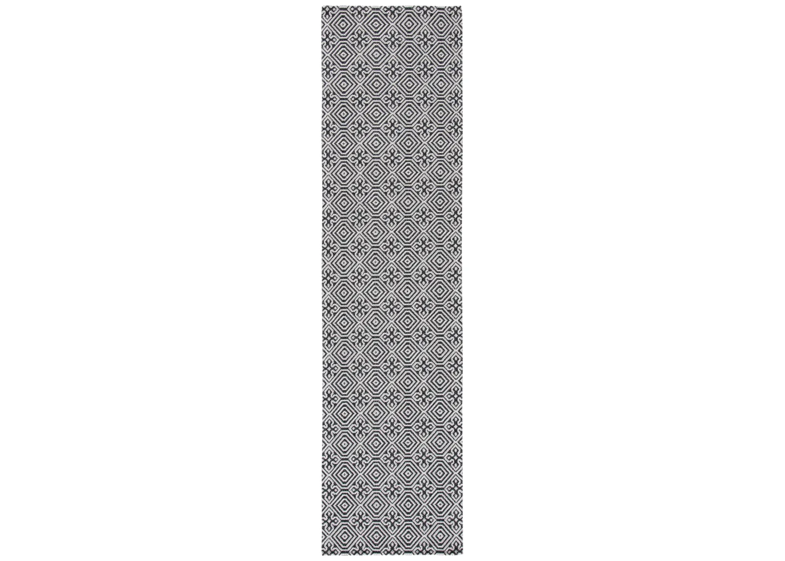 AUGUSTINE 402 BLACK  2' x 8' Runner Rug