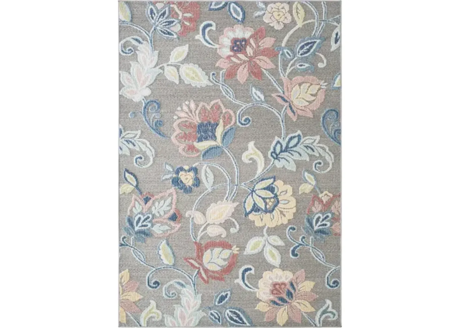 Lakeside LKD-2313 6'7" x 9' Machine Woven Rug