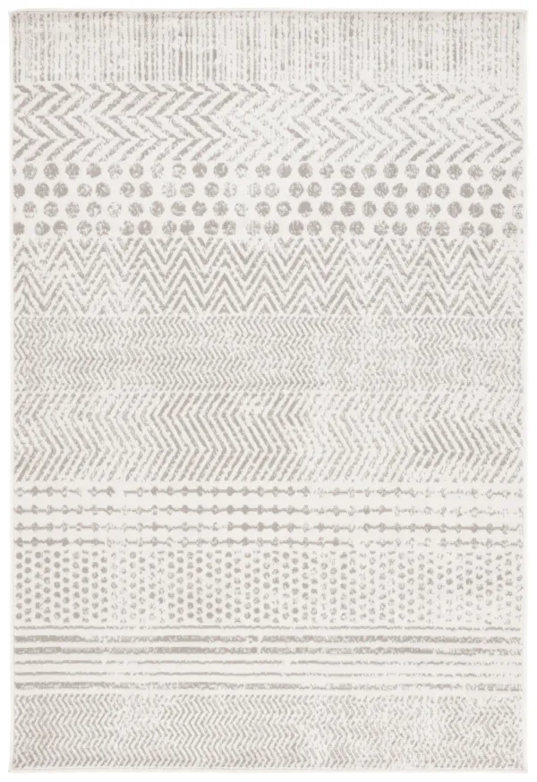 PYRAMID 230 IVORY  5'-3' x 7'-8' Medium Rectangle Rug