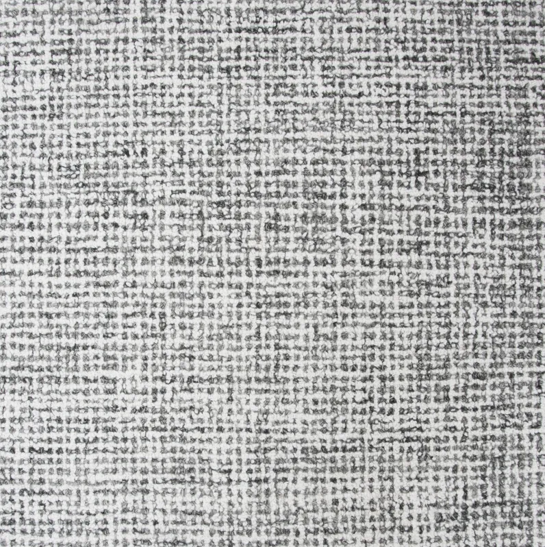 Brindleton Gray Tweed Wool 2'6" x 8' Runner Rug