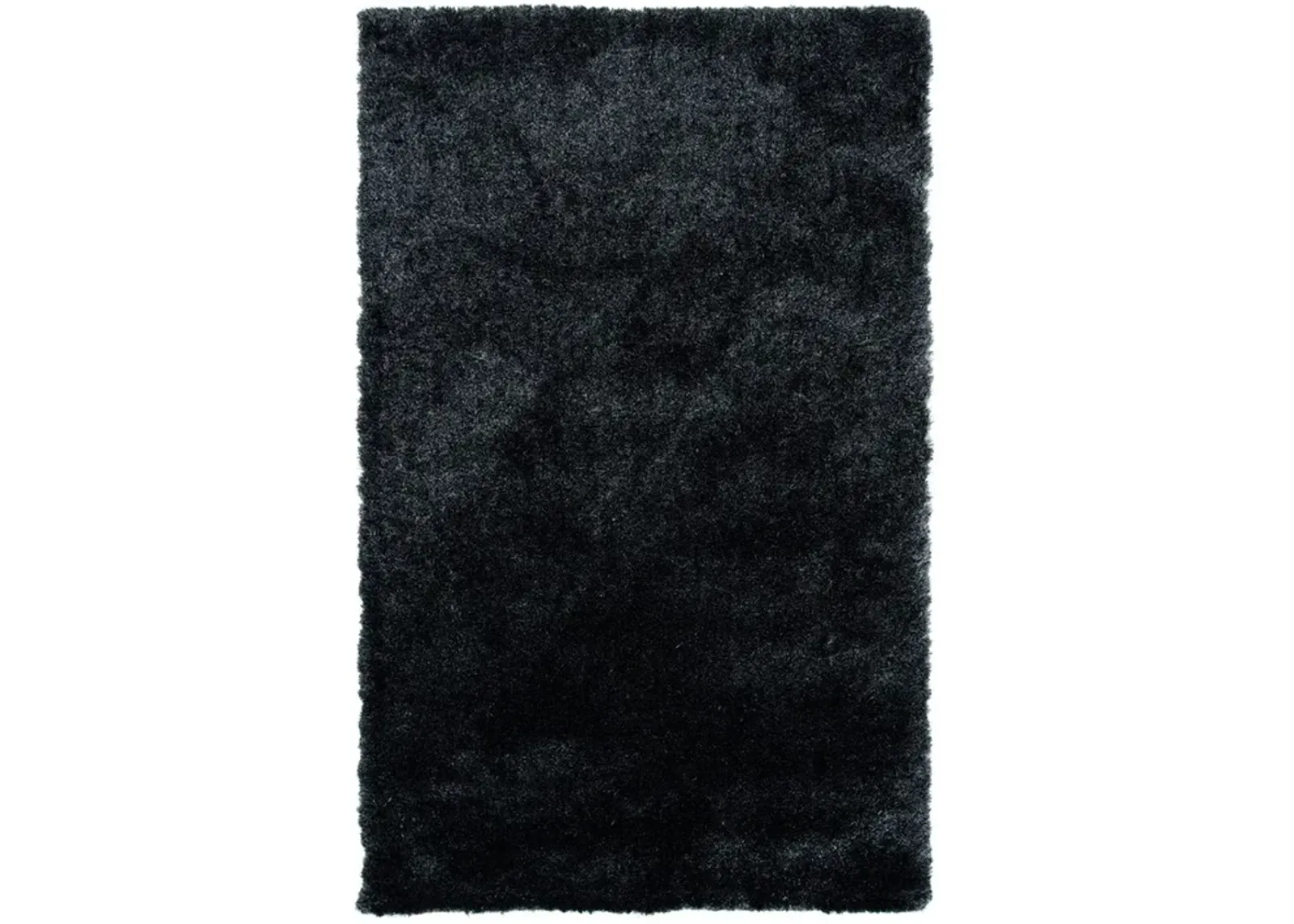 PARIS SHAG 512 Grey 4' X 6' Small Rectangle Rug