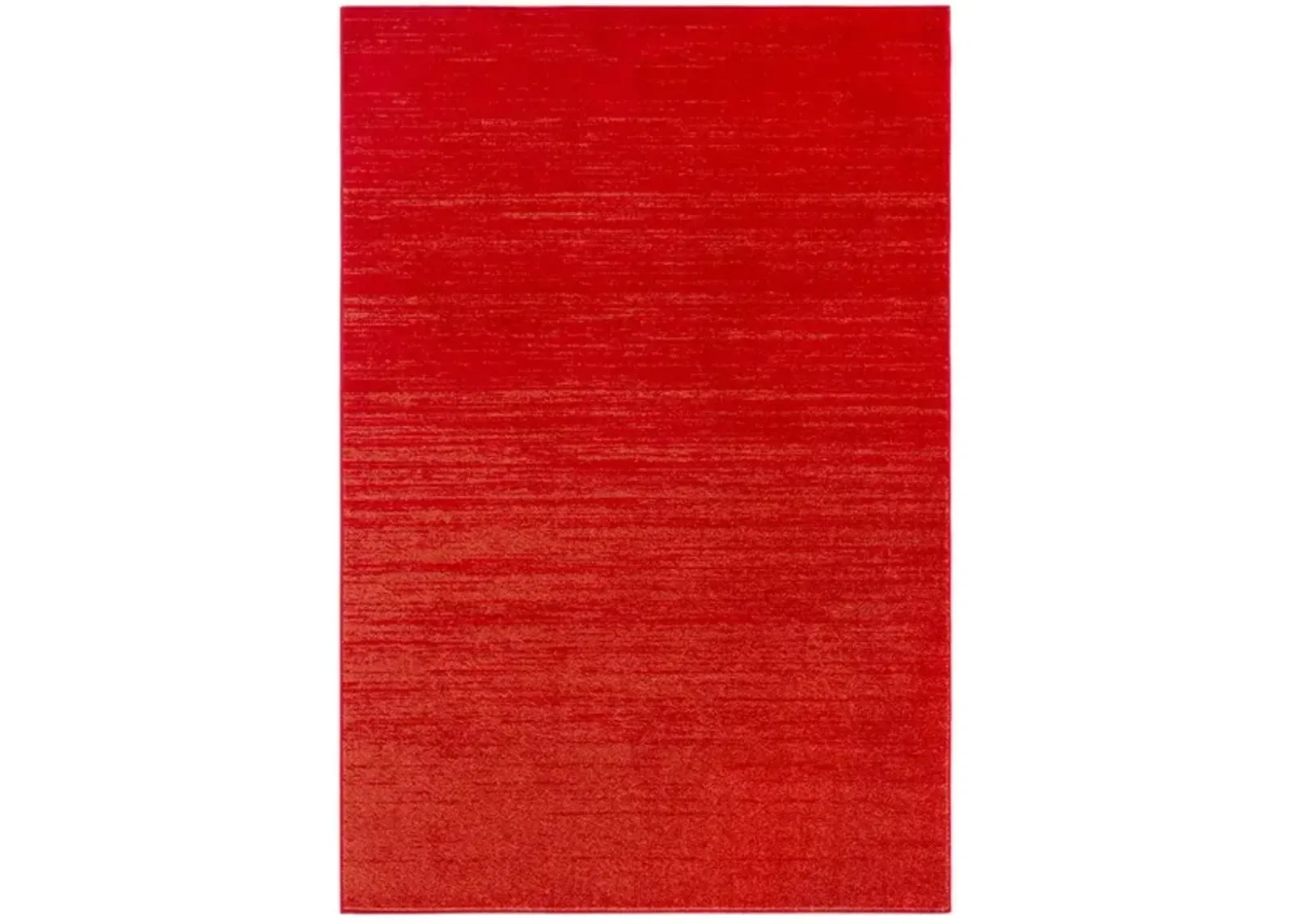 Adirondack Contemporary Red / Grey 5'-5" X 7'-7" Powerloomed Rug