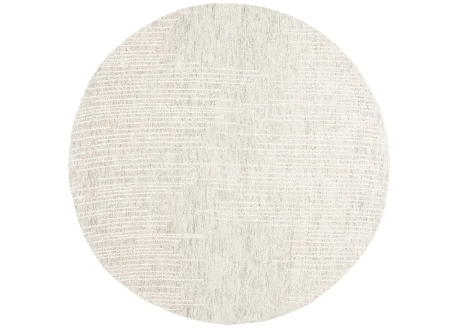 ABSTRACT 282 LIGHT GREY  6' x 6' Round Round Rug