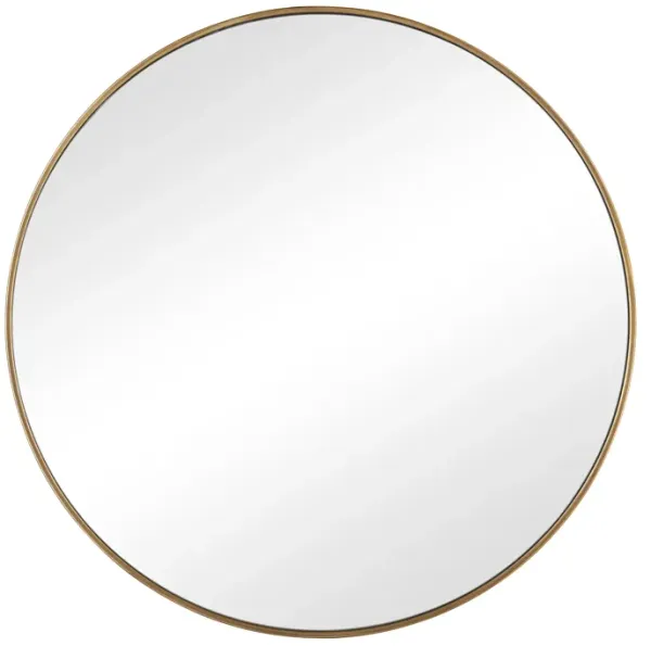 Delk Mirror - Large Brass