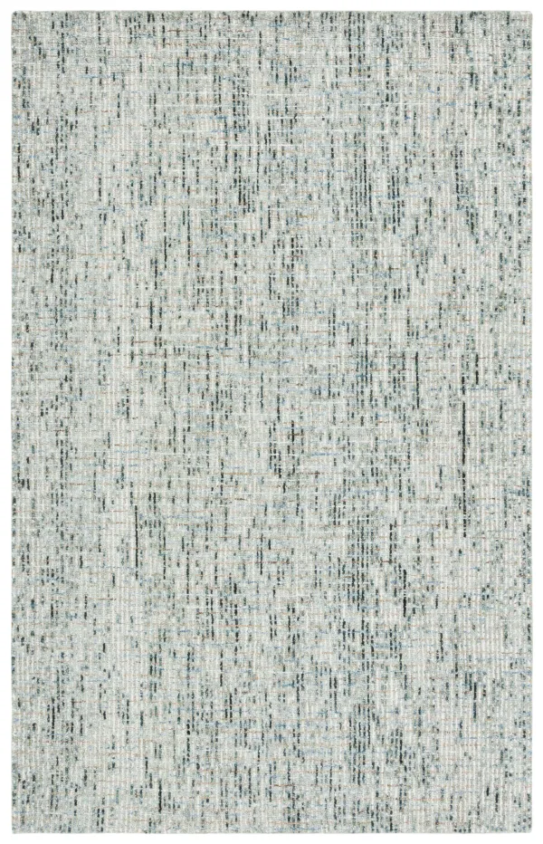ABSTRACT Hand Tufted 4' x 6' area rug