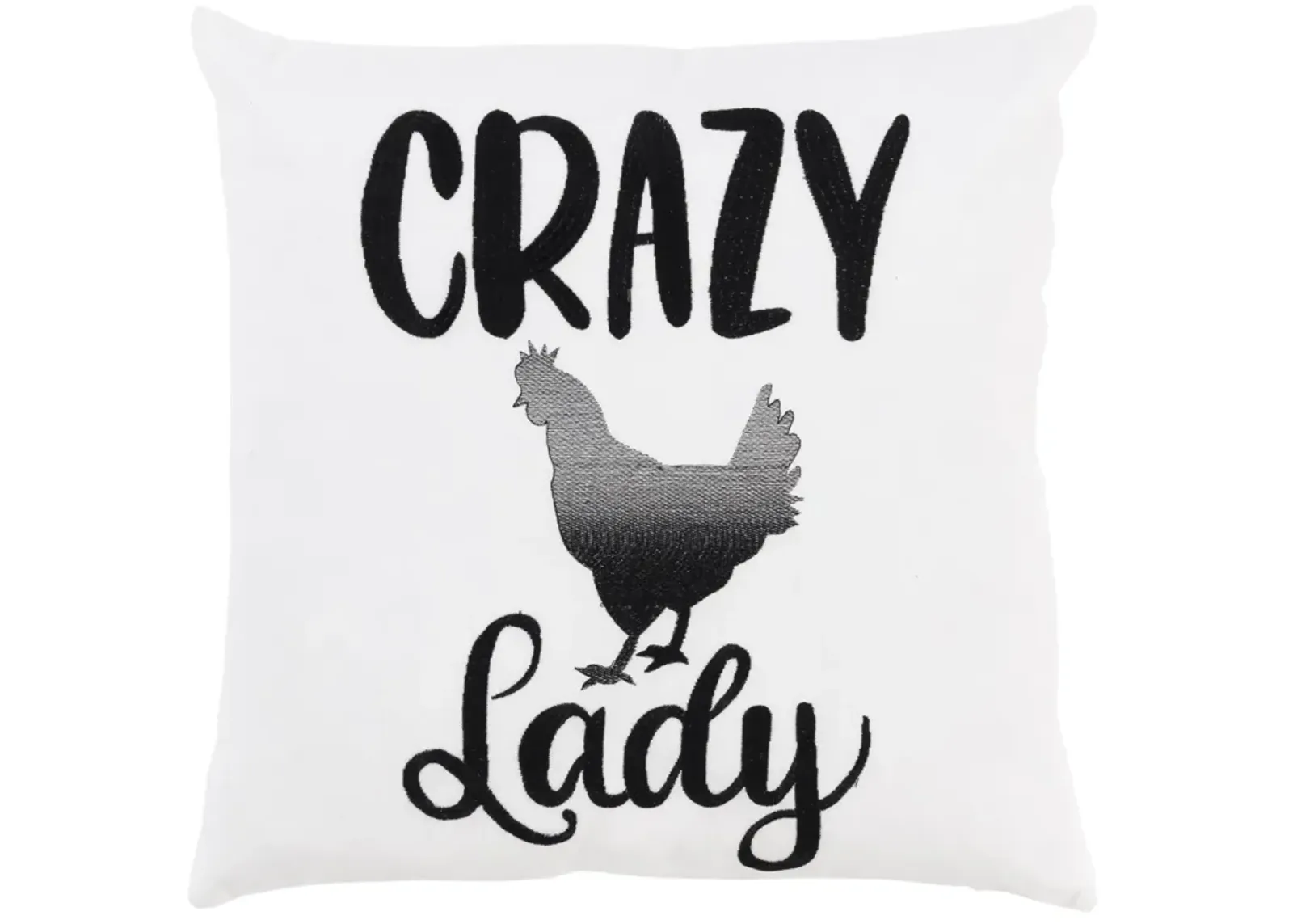 Sentiment Black  Pillow