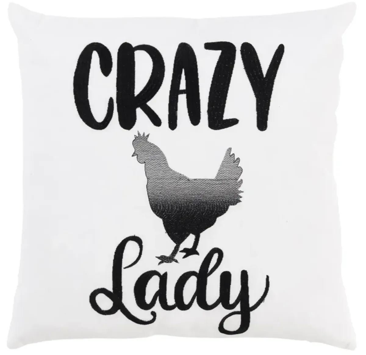 Sentiment Black  Pillow